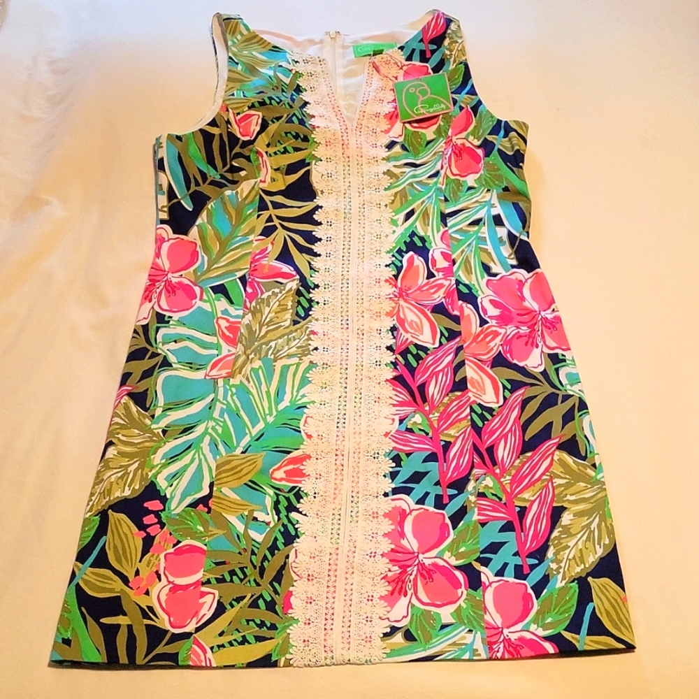 NWT Pappagallo Tropical print size 16